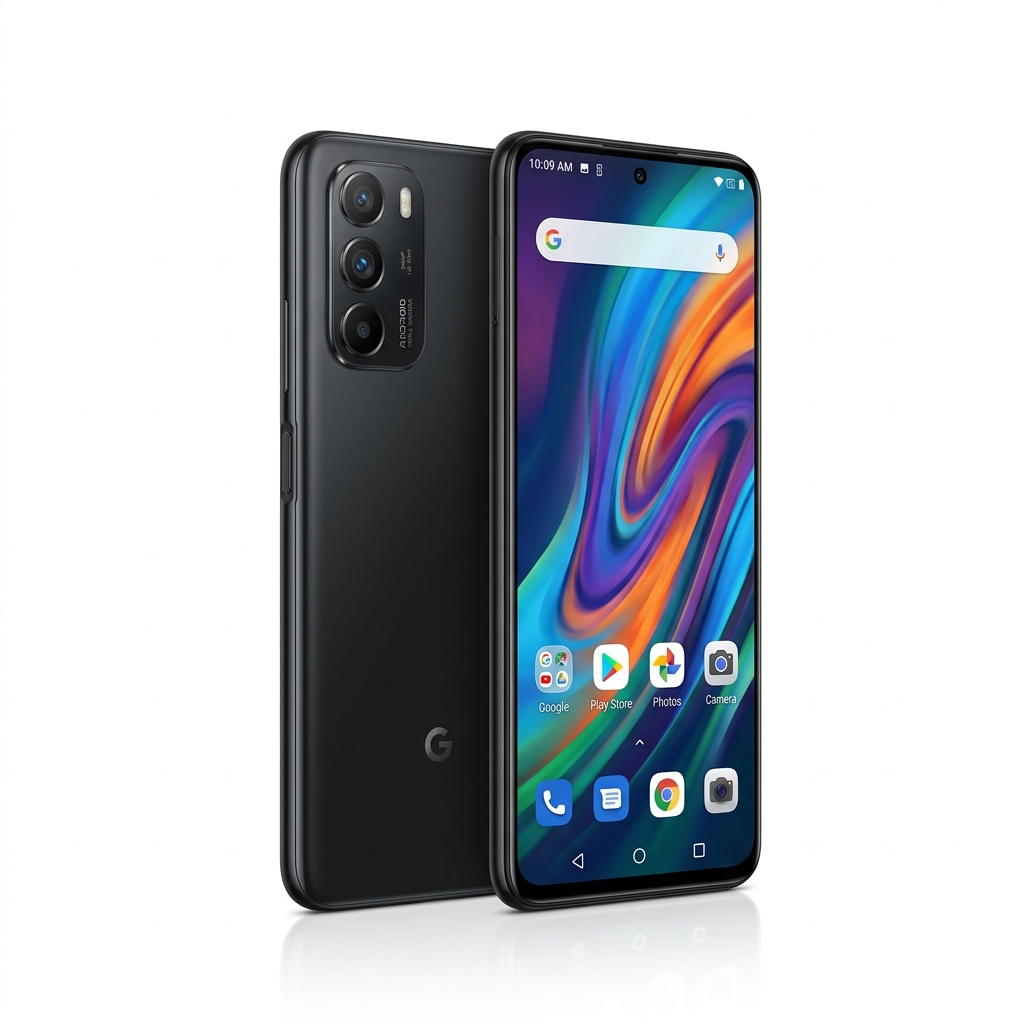 Unlocked Android Smartphone — 6.5" FHD, 128GB